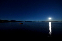 Blue Moon over Lake Tahoe