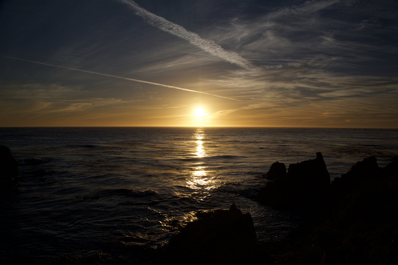 Point Lobos Sunset 3D