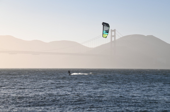 Kite Surfing Near Golden Gate