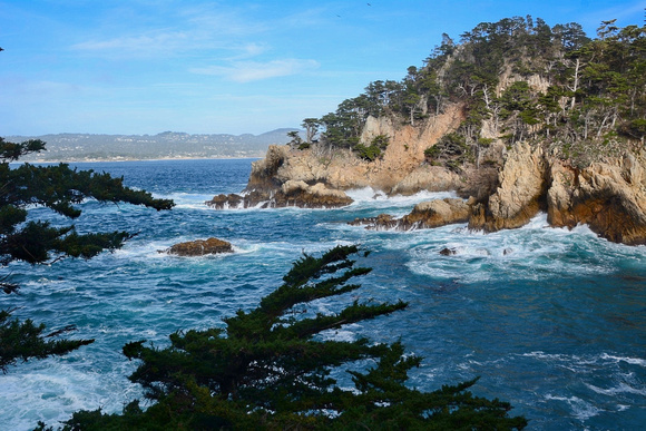 Big Surge at Point Lobos 3D