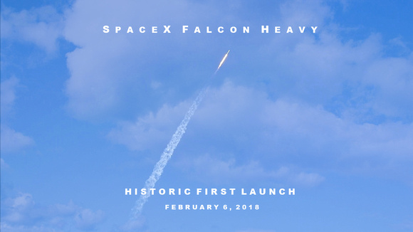 Falcon Heavy Launch 3D